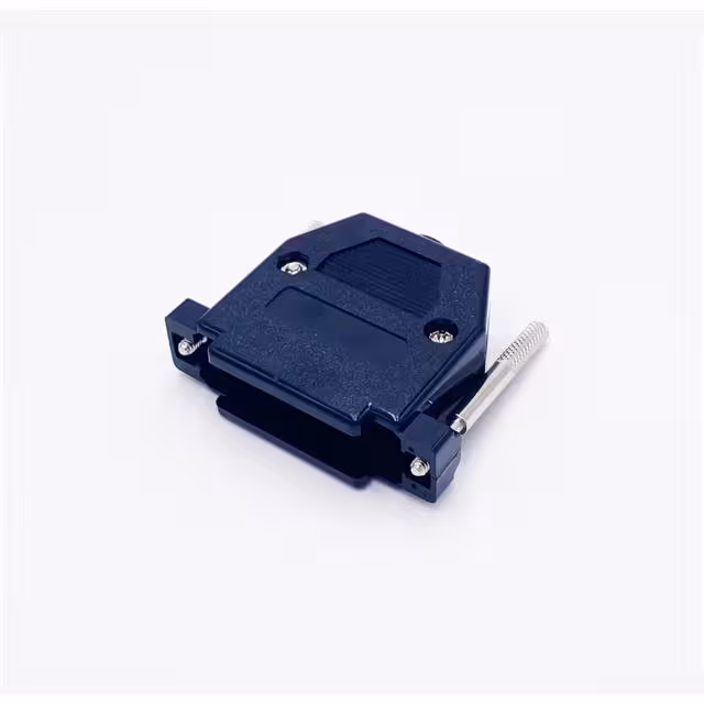 MHCCOV-25-SCL-BK MH Connectors  Capots de connecteurs D-Sub en forme de D